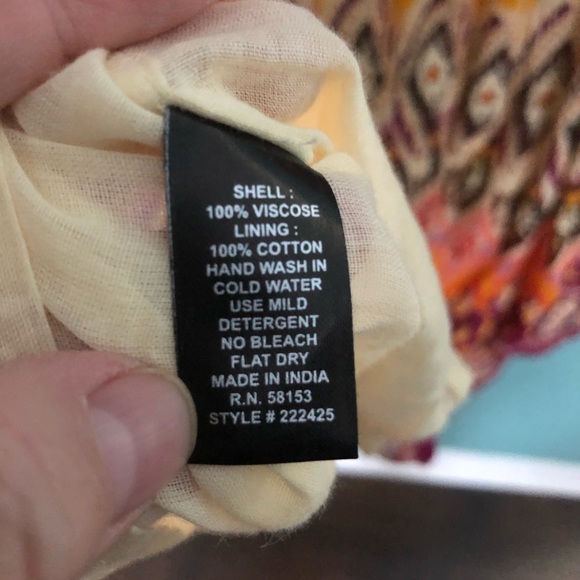 Chaudry KC Boho Indian Gauze Maxi Skirt XXL - Picture 5 of 5